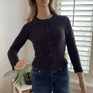 Theory Gia Cima Knit Cardigan Pt/Tp